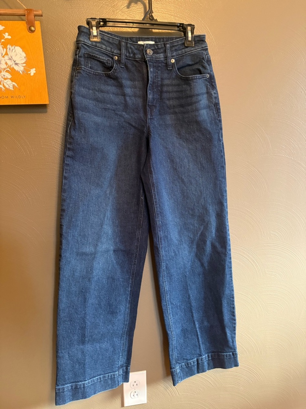 Maurice’s Classic High-Rise Wide Leg Jeans - Dark Blue